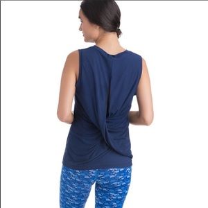 Vineyard vines navy performance tank.